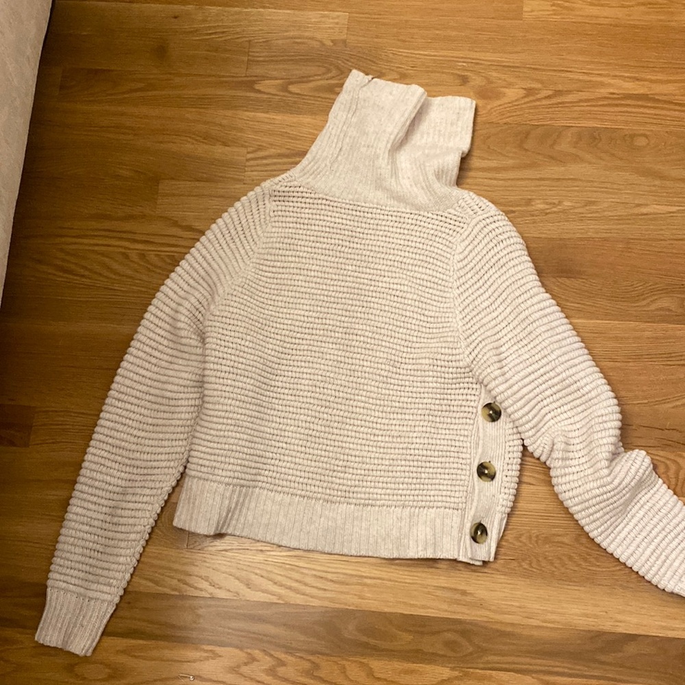 Madewell Side Button Turtleneck - image 1